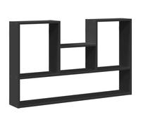 vidaXL Étagère murale 853237 Bois d'ingénierie 99x15x60 cm Noir