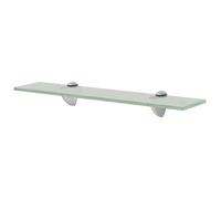 vidaXL Étagère Murale pour Salon Chambre Salle de Bain Verre 50 x 10 cm 8 mm