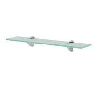 vidaXL Étagère Murale pour Salon Chambre Salle de Bain Verre 50 x 10 cm 8 mm