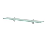 vidaXL Étagère Murale pour Salon Chambre Salle de Bain Verre 60 x 10 cm 8 mm