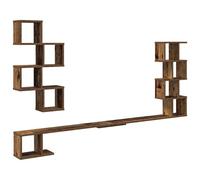 vidaXL Étagère murale pour téléviseur Bois ancien 180 x 15 x 94 cm