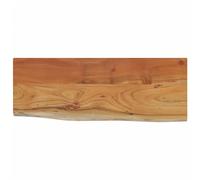 vidaXL Étagère Murale rectangulaire Massif Acacia Bordure Assortie