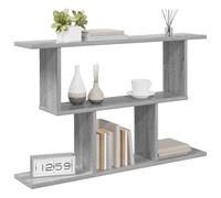 vidaXL Étagère Murale Sonoma Gris 80 x 15 x 50,5 cm Bois d'ingénierie