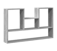 vidaXL Étagère Murale Sonoma Gris 99x15x60 cm Bois ingénierie