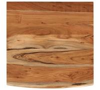 vidaXL Étagère murale Tablette flottante 40x40x3,8 cm Carré en acacia massif Bordure assortie