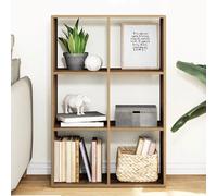 vidaXL Étagère séparatrice de pièce chêne artisanal 69 5x29x103 5 cm étagère étagère à livres étagère de rangement 858020