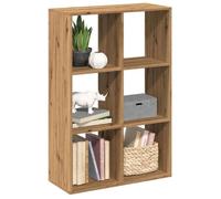 vidaXL Étagère séparatrice de pièce chêne artisanal 69,5x29x103,5 cm, étagère, étagère à livres, étagère de rangement, 858020
