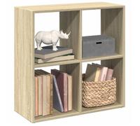 Vidaxl Étagère Séparatrice De Pièce Chêne Sonoma 69,5x29x69,5 Cm Multicolore