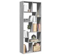 Etagère séparatrice de pièce sonoma gris 67x25x161,5 cm