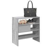 vidaXL Étagères à chaussures - Sonoma gris 60x30x30,5 cm