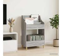 vidaXL Étagères à Médias Sonoma gris 70,5 x 46 x 112 cm