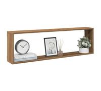 vidaXL Étagères cube murales 2 pcs chêne artisanal bois ingénierie, stockage en forme de cube, organisateur en forme de 856584