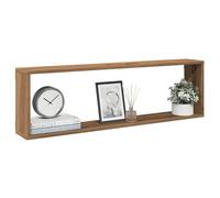 vidaXL Étagères cube murales 4 pcs chêne artisanal 100x15x30 cm – étagères flottantes