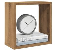 vidaXL Étagères cube murales 6 pcs – Chêne artisanal en bois d'ingénierie, Marron