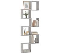 vidaXL Étagères cube murales 6 pcs sonoma gris 30x15x30 cm