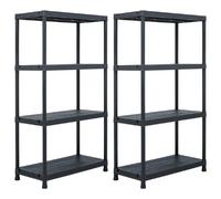 VidaXL Étagères de rangement 2 pièces