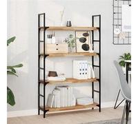 vidaXL Étagères flottantes 3 pcs 80x20x4 cm acacia massif à l'huile, étagère murale, planche d'étagère, étagère murale de salle de bain Marron G