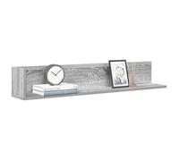 vidaXL Étagères murales 2 pcs Sonoma Gris 100x16,5x16,5 cm, étagère Flottante, étagère Suspendue, étagère Murale d'angle, étagère Murale Flottante
