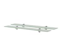 Vidaxl Étagères Murales 2 Pcs Verre 70 X 20 Cm 8 Mm