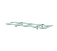 Vidaxl Étagères Murales 2 Pcs Verre 70x20 Cm 8 Mm
