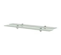 Vidaxl Étagères Murales 2 Pcs Verre 80 X 10 Cm 8 Mm