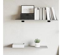 vidaXL Étagères murales 4 pcs - Sonoma gris