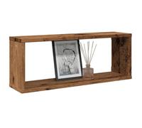 vidaXL Étagères murales cube 6 pcs vieux bois 60x15x23 cm Marron