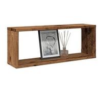 vidaXL Étagères murales cube 6 pcs vieux bois 60x15x23 cm, stockage en forme de cube, organisateur en forme de cube, étagère 856588 Marron