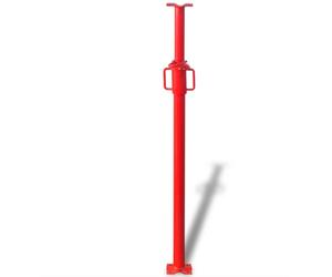vidaXL Étai Acrow rouge 180 x 12,5 x 12,5 cm
