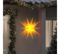 vidaXL Étoile de Noël Lumineuse Pliable