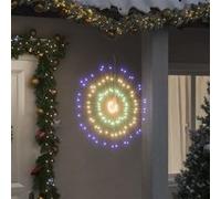 vidaXL Étoile rayonnante de Noël 140 LED - Multicolore