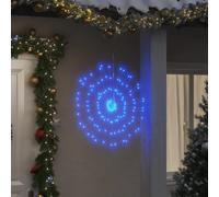 vidaXL Étoile rayonnante Noël 140 LED - Bleu