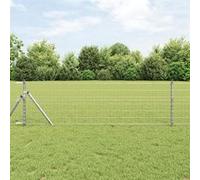 vidaXL Clôture Euro 0,4 x 10 m Fer revêtu de PVC