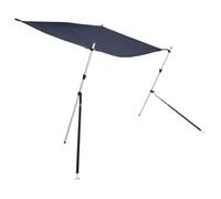 vidaXL Extension d'ombrage T-Top Bleu Marine 170x208x(115-183) cm, kit d'extension t-Top, Extension de l'ombrage de t-Top de Bateau, Extension du Bimini t-Top