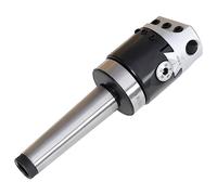 vidaXL F1-12 Tête d'Alésage 50 mm et Tige de Perçage MT3-M12 de Fraisage à Tour Tête de Perçage Cylindrique Centre d’Usinage Accessoire de Fraiseuse