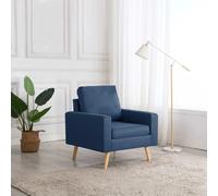 vidaXL Fauteuil - Bleu