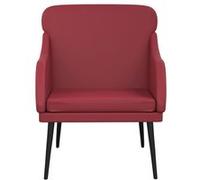 Fauteuil Bordeaux 63x76x80 cm Similicuir