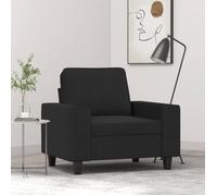 vidaXL Fauteuil, Canapé avec Coussin, Siège avec Accoudoirs et Dossier Rembourrés, Meuble de Salon Salle de Séjour, Moderne, 359379