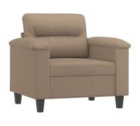 vidaXL Fauteuil Cappuccino 60 cm Similicuir
