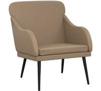 Fauteuil Cappuccino 63x76x80 cm Similicuir