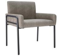 vidaXL Fauteuil d'appoint Gris Clair Simili Daim