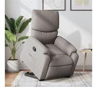 vidaXL Fauteuil inclinable - Taupe