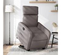 vidaXL Fauteuil inclinable - Taupe