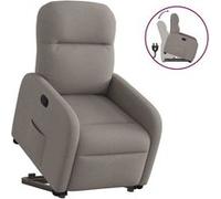 vidaXL Fauteuil inclinable - Taupe