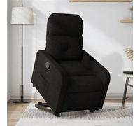 vidaXL Fauteuil inclinable - Noir