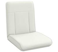 vidaXL Fauteuil de sol Blanc 50 x 73 x 60 cm Simili cuir
