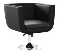 vidaXL Barstoel similicuirnoir Noir G