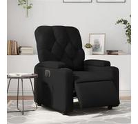 vidaXL Fauteuil inclinable - Noir