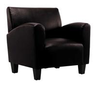 vidaXL Chaise de Canapé Similicuir Marron Foncé