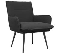 vidaXL Fauteuil Gris foncé Bouclé